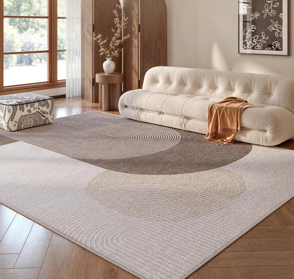 Extra Large Modern Rugs for Living Room, Abstract Contemporary Modern Rugs, Geometric Area Rugs for Bedroom, Modern Rugs for Office-Paintingforhome