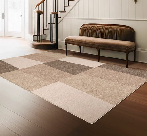 Extra Large Modern Floor Carpets for Office, Modern Area Rug for Living Room, Contemporary Rugs for Dining Room, Bedroom Floor Rugs-Paintingforhome