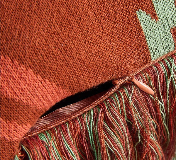 Simple Decorative Pillow Covers, Modern Decorative Pillow for Interior Design, Contemporary Modern Sofa Pillows for Bedroom, Square Modern Pillows for Couch-Paintingforhome