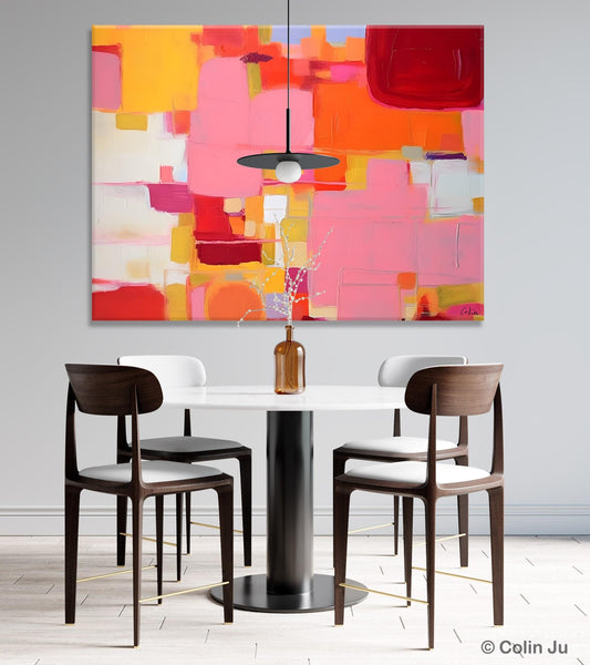 Original Acrylic Wall Art, Oversized Contemporary Acrylic Paintings, Abstract Canvas Paintings, Extra Large Canvas Painting for Living Room-Paintingforhome