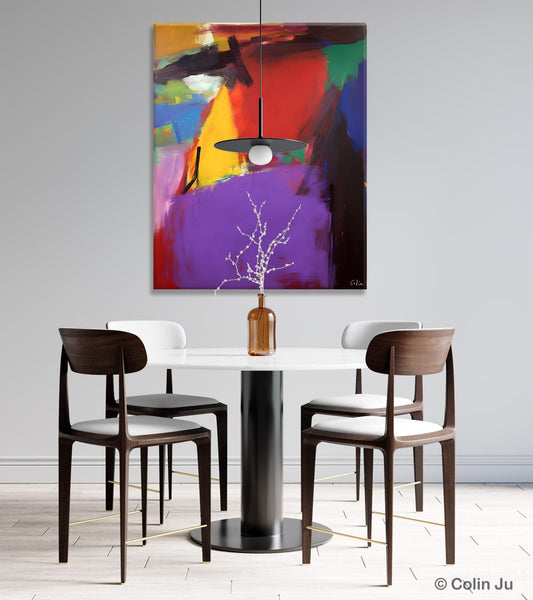 Abstract Painting on Canvas, Extra Large Abstract Painting for Living Room, Large Original Abstract Wall Art, Contemporary Acrylic Paintings-Paintingforhome