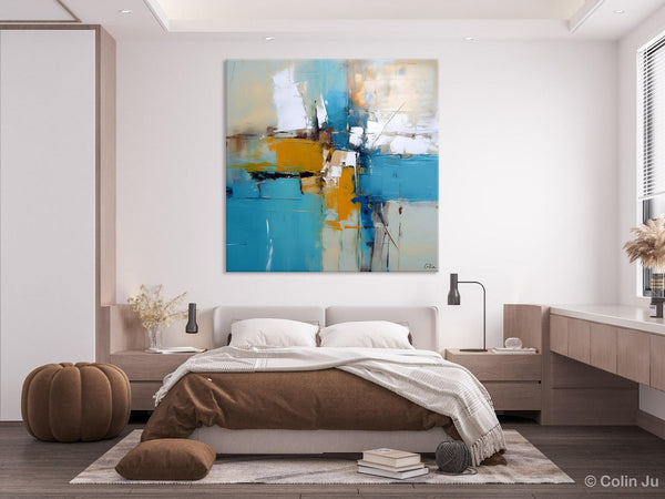 Large Abstract Painting for Bedroom, Original Modern Wall Art Paintings, Oversized Contemporary Canvas Paintings, Modern Acrylic Artwork-Paintingforhome