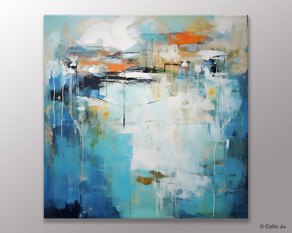 Large Abstract Painting for Bedroom, Original Modern Wall Art Paintings, Contemporary Canvas Art, Modern Acrylic Artwork, Buy Art Online-Paintingforhome