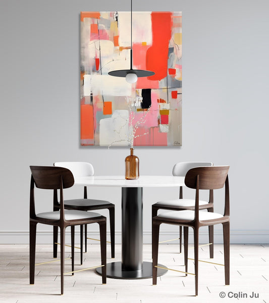 Extra Large Painting on Canvas, Huge Contemporary Acrylic Paintings, Extra Large Canvas Painting for Bedroom, Original Abstract Wall Art-Paintingforhome