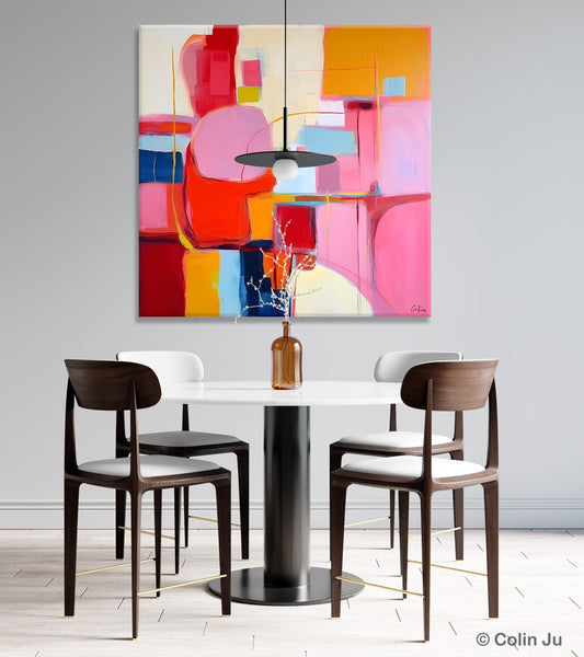 Ultra Modern Acrylic Paintings, Abstract Painting for Bedroom, Original Modern Wall Art Paintings, Oversized Contemporary Canvas Paintings-Paintingforhome