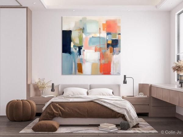 Large Abstract Painting for Bedroom, Original Modern Paintings, Contemporary Canvas Art, Modern Acrylic Artwork, Buy Art Paintings Online-Paintingforhome