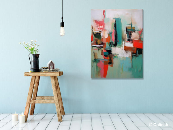 Extra Large Painting for Sale, Huge Contemporary Acrylic Paintings, Extra Large Canvas Paintings, Original Abstract Painting, Impasto Art-Paintingforhome