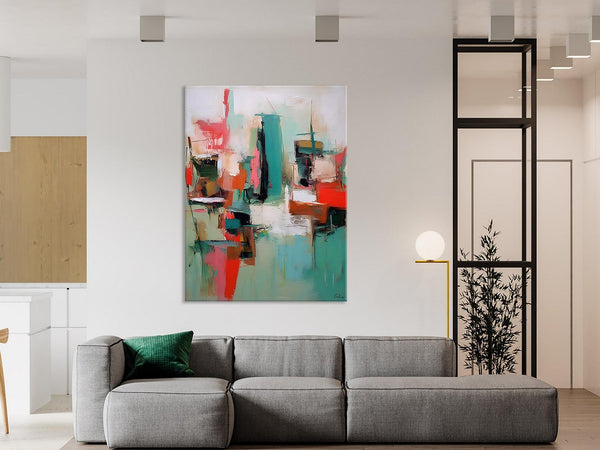Extra Large Painting for Sale, Huge Contemporary Acrylic Paintings, Extra Large Canvas Paintings, Original Abstract Painting, Impasto Art-Paintingforhome