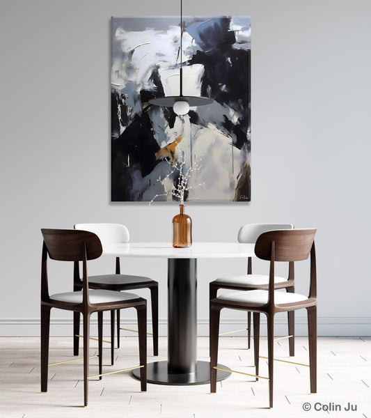 Extra Large Painting on Canvas, Contemporary Acrylic Paintings, Extra Large Canvas Paintings for Bedroom, Large Original Abstract Wall Art-Paintingforhome