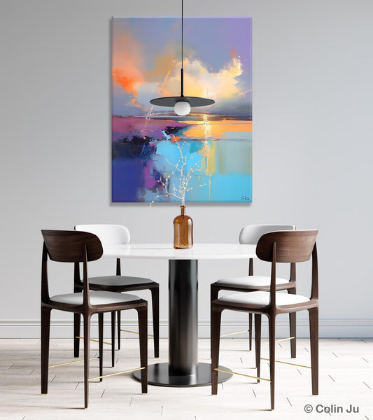 Original Landscape Paintings, Modern Paintings, Large Contemporary Wall Art, Acrylic Painting on Canvas, Extra Large Paintings for Bedroom-Paintingforhome