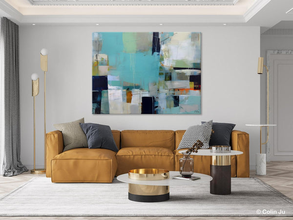 Modern Wall Art Ideas for Living Room, Extra Large Canvas Paintings, Original Abstract Painting, Impasto Art, Contemporary Acrylic Paintings-Paintingforhome