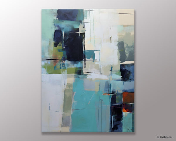 Large Contemporary Wall Art, Acrylic Painting on Canvas, Modern Paintings, Extra Large Paintings for Dining Room, Original Abstract Painting-Paintingforhome
