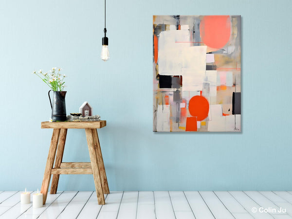 Acrylic Painting on Canvas, Contemporary Wall Art Paintings, Canvas Paintings for Bedroom, Extra Large Original Art, Buy Paintings Online-Paintingforhome
