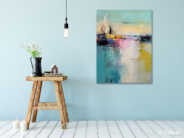 Heavy Texture Canvas Art, Abstract Paintings, Large Contemporary Wall Art, Extra Large Paintings for Living Room, Original Modern Painting-Paintingforhome