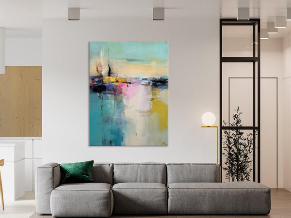 Heavy Texture Canvas Art, Abstract Paintings, Large Contemporary Wall Art, Extra Large Paintings for Living Room, Original Modern Painting-Paintingforhome