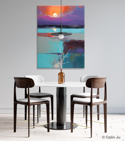 Extra Large Painting on Canvas, Oversized Contemporary Acrylic Painting, Extra Large Canvas Painting for Bedroom, Original Abstract Painting-Paintingforhome