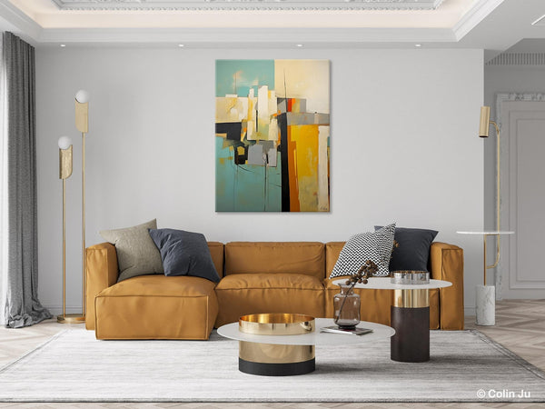 Abstract Paintings, Large Contemporary Wall Art, Extra Large Paintings for Living Room, Heavy Texture Canvas Art, Original Modern Painting-Paintingforhome
