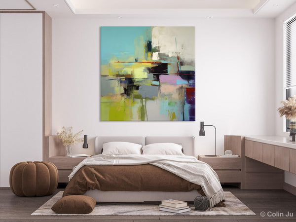 Original Modern Wall Art, Modern Canvas Paintings, Contemporary Canvas Art, Modern Acrylic Artwork, Large Abstract Painting for Bedroom-Paintingforhome