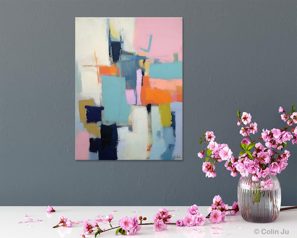 Contemporary Wall Art Paintings, Acrylic Painting on Canvas, Abstract Paintings for Bedroom, Extra Large Original Art, Buy Wall Art Online-Paintingforhome