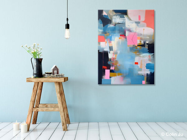 Modern Wall Paintings, Contemporary Painting on Canvas, Abstract Painting for Bedroom, Extra Large Original Acrylic Art, Buy Wall Art Online-Paintingforhome