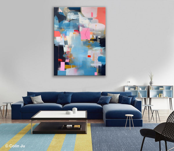 Modern Wall Paintings, Contemporary Painting on Canvas, Abstract Painting for Bedroom, Extra Large Original Acrylic Art, Buy Wall Art Online-Paintingforhome