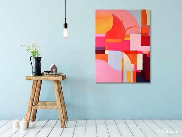 Contemporary Acrylic Painting on Canvas, Modern Wall Art Paintings, Canvas Paintings for Bedroom, Large Original Art, Buy Wall Art Online-Paintingforhome