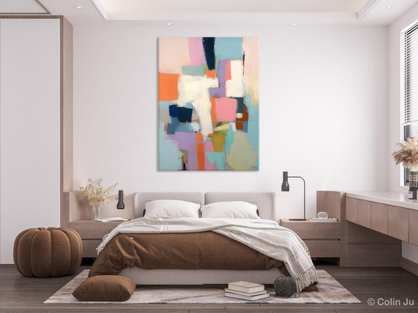 Extra Large Modern Wall Art, Acrylic Painting on Canvas, Contemporary Painting, Canvas Paintings for Dining Room, Original Abstract Painting-Paintingforhome