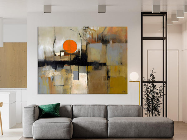 Large Wall Art Ideas for Living Room, Hand Painted Canvas Art, Oversized Canvas Paintings, Original Abstract Art, Contemporary Acrylic Art-Paintingforhome
