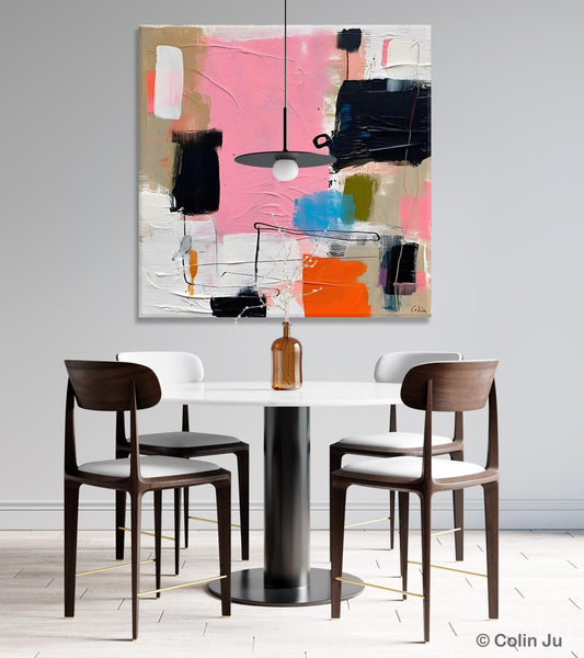 Modern Acrylic Artwork, Large Abstract Painting for Bedroom, Original Abstract Wall Art, Modern Canvas Paintings, Contemporary Canvas Art-Paintingforhome