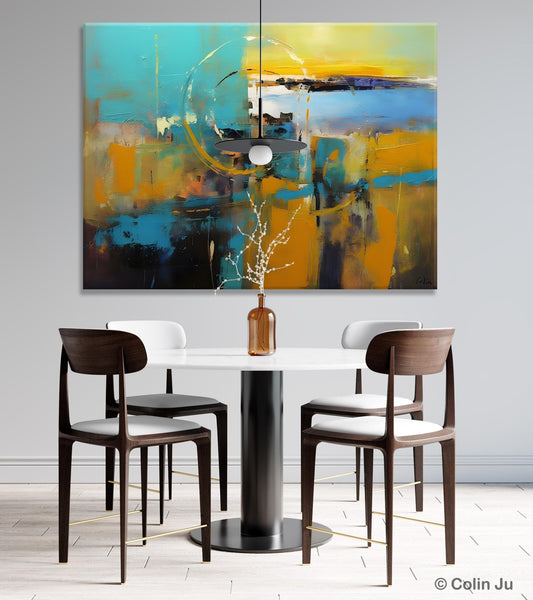 Oversized Canvas Paintings, Original Abstract Art, Hand Painted Canvas Art, Contemporary Acrylic Art, Huge Wall Art Ideas for Living Room-Paintingforhome