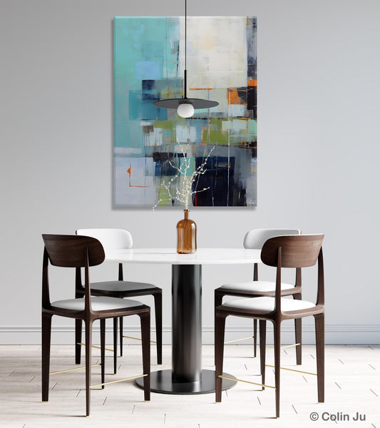 Canvas Paintings for Dining Room, Extra Large Modern Wall Art, Acrylic Painting on Canvas, Contemporary Painting, Original Abstract Painting-Paintingforhome