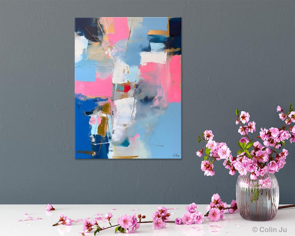 Large Art Painting for Living Room, Original Canvas Art, Contemporary Acrylic Painting on Canvas, Oversized Modern Abstract Wall Paintings-Paintingforhome