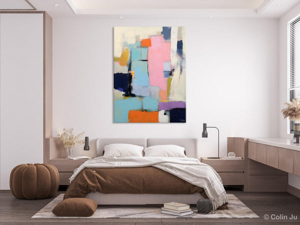 Original Canvas Art, Contemporary Acrylic Painting on Canvas, Large Wall Art Painting for Bedroom, Oversized Modern Abstract Wall Paintings-Paintingforhome