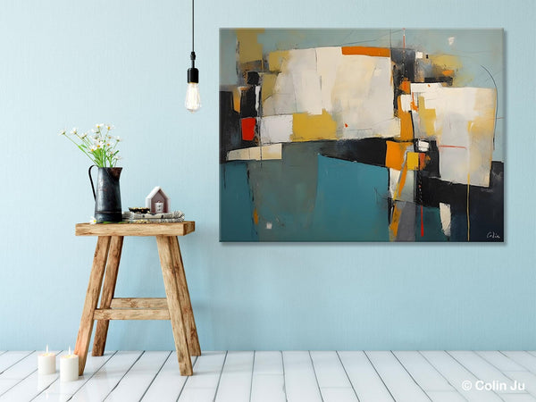 Hand Painted Canvas Art, Large Wall Art Ideas for Living Room, Oversized Canvas Paintings, Original Abstract Art, Contemporary Acrylic Art-Paintingforhome