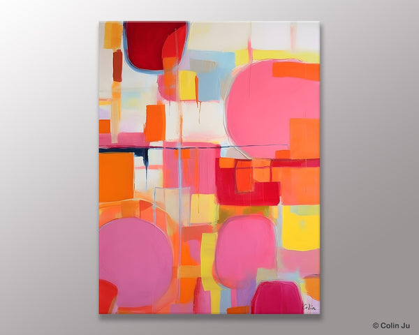 Large Contemporary Wall Art, Extra Large Paintings for Bedroom, Abstract Wall Paintings, Heavy Texture Canvas Art, Original Modern Painting-Paintingforhome
