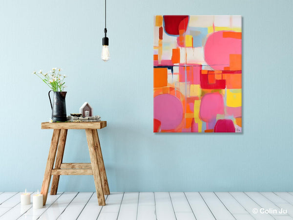 Large Contemporary Wall Art, Extra Large Paintings for Bedroom, Abstract Wall Paintings, Heavy Texture Canvas Art, Original Modern Painting-Paintingforhome