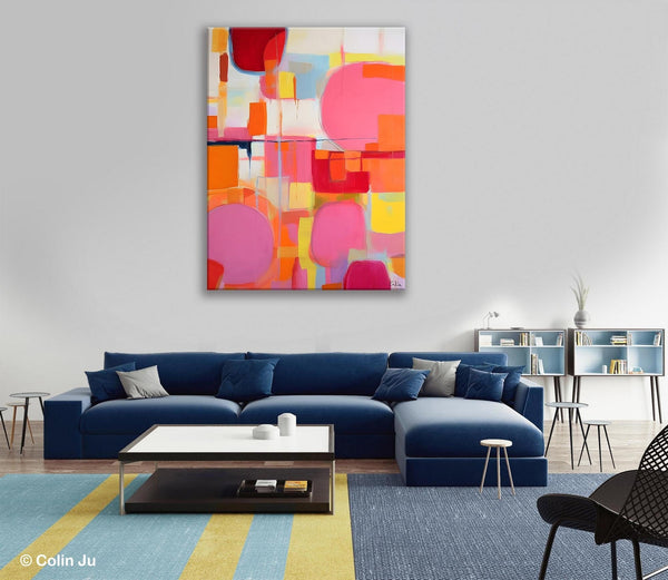 Large Contemporary Wall Art, Extra Large Paintings for Bedroom, Abstract Wall Paintings, Heavy Texture Canvas Art, Original Modern Painting-Paintingforhome