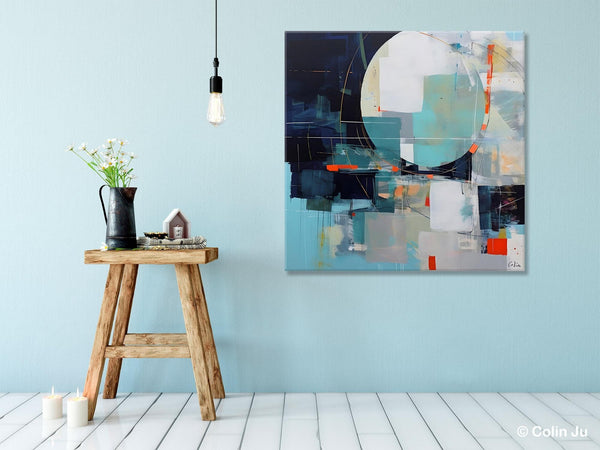 Large Abstract Painting for Bedroom, Modern Acrylic Artwork, Original Abstract Wall Art, Modern Canvas Paintings, Contemporary Canvas Art-Paintingforhome