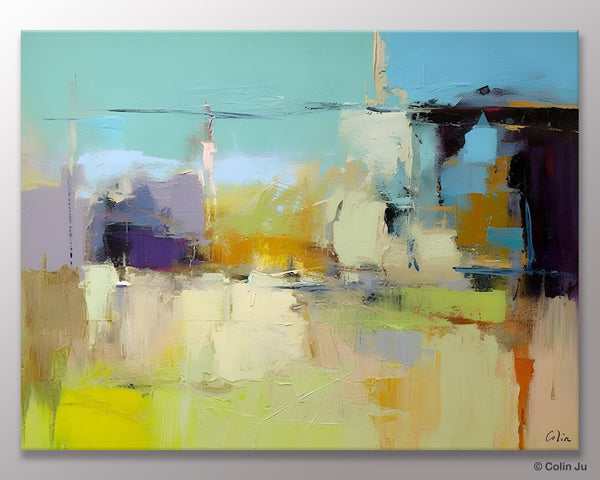 Large Acrylic Paintings on Canvas, Original Abstract Art, Contemporary Acrylic Painting on Canvas, Oversized Modern Abstract Wall Paintings-Paintingforhome