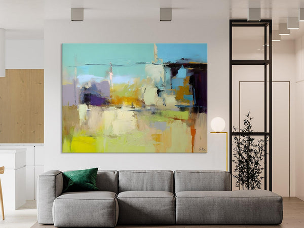 Large Acrylic Paintings on Canvas, Original Abstract Art, Contemporary Acrylic Painting on Canvas, Oversized Modern Abstract Wall Paintings-Paintingforhome