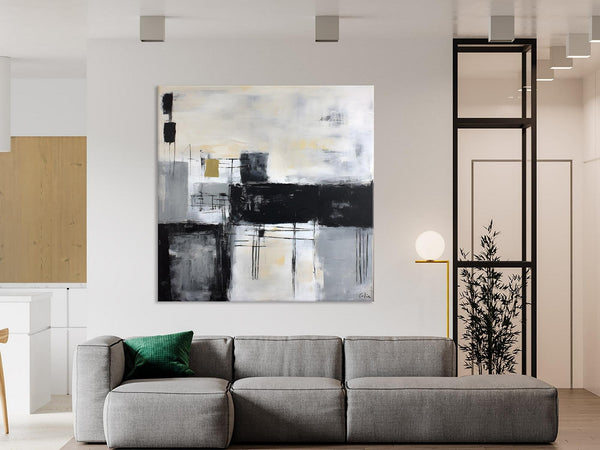 Contemporary Canvas Art for Bedroom, Modern Acrylic Artwork, Original Modern Paintings, Heavy Texture Canvas Art, Large Abstract Paintings-Paintingforhome