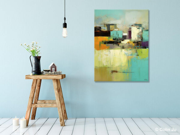 Contemporary Wall Art Paintings, Abstract Wall Paintings, Extra Large Paintings for Dining Room, Hand Painted Canvas Art, Original Artowrk-Paintingforhome