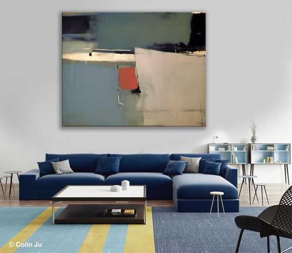 Huge Abstract Painting for Bedroom, Large Original Abstract Wall Art, Oversized Contemporary Acrylic Paintings, Abstract Paintings on Canvas-Paintingforhome