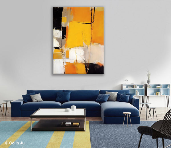 Extra Large Paintings for Bedroom, Abstract Wall Paintings, Large Contemporary Wall Art, Hand Painted Canvas Art, Original Modern Painting-Paintingforhome