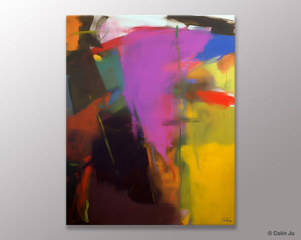 Large Original Abstract Wall Art, Contemporary Acrylic Paintings, Extra Large Abstract Painting for Dining Room, Abstract Painting on Canvas