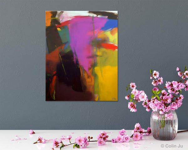 Large Original Abstract Wall Art, Contemporary Acrylic Paintings, Extra Large Abstract Painting for Dining Room, Abstract Painting on Canvas