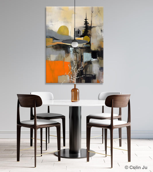 Original Canvas Art, Contemporary Acrylic Painting on Canvas, Large Wall Art Painting for Bedroom, Oversized Modern Abstract Wall Paintings