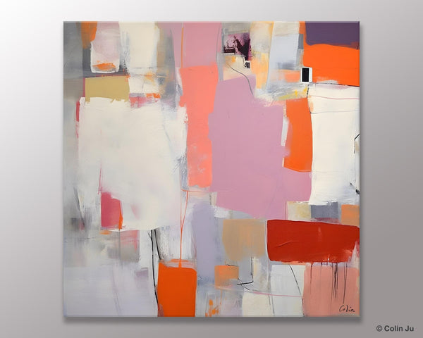Modern Acrylic Paintings, Original Modern Paintings, Contemporary Canvas Art for Living Room, Extra Large Abstract Paintings on Canvas-Paintingforhome
