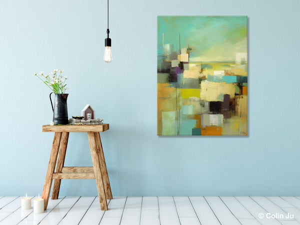 Original Canvas Art, Contemporary Acrylic Painting on Canvas, Large Wall Art Painting for Bedroom, Oversized Modern Abstract Wall Paintings-Paintingforhome