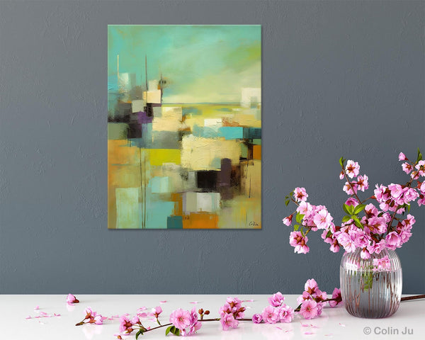 Original Canvas Art, Contemporary Acrylic Painting on Canvas, Large Wall Art Painting for Bedroom, Oversized Modern Abstract Wall Paintings-Paintingforhome